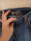 Wrangler Women   s Bootcut Jeans Blue Medium Wash Mid Rise 5-pocket Denim  9