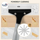 Heavy-duty Floor Scraper  4-inch Razor Blade Scraper Tool  51-inch Long Handle 
