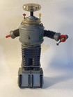 Lost In Space Robot Figure Toy Gray Plastic Switch A b Off Collectible Read