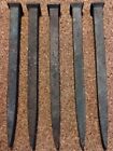 5 Vintage   Antique Large Brass Spikes nails  8  Long