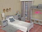 Bedroom Set Dolls House Wooden Furniture For Barbie 1 6 Scale 12    Dolls
