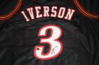 Allen Iverson Signed Jersey  Philadelphia 76ers  Beckett Bas 1w713304