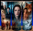 Glow In Dark Twilight New Moon - Bella - Jacob - Edward Vampire Cup Mug Tumbler