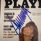 President Donald Trump Signed Playboy Magazine 1990 Psa dna Coa
