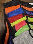 6 Scrimmage Training Vests Soccer Football Youth  Child Pinnies Jerseys  Premier