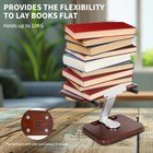 Book Stand For Reading adjustable Book Holder With 360   Rotating Bases foldab   