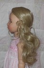 Global Pia Doll Wig Size 10 11 Blonde Long Hair With Body And No Bangs Nwt