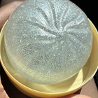 Silver Glitter Gel Squeeze Ball Stress Reliever Squishy Rare Dumpling