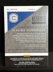 2019 Panini Cornerstones Rc Reserve Materials Vladimir Guerrero Jr  Gold   10