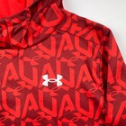 Under Armour Boys Youth Xl Red All Over Print Fleece Hoodie