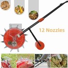 12-nozzles Manual Seeding Machine Hand-push Seeder Walk-behind Row Crop Planter