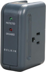 New Belkin F9h-220-tvl-dl Small Travel Portable Dual Outlet 120v Surge Protector