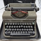 Vintage Underwood Champion Portable Typewriter With Case 1930s  Keys Function
