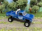 1987 Chevy Silverado K10 Lifted 4x4 Truck 1 64 Diecast Custom Greenlight Pickup