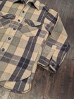 Vintage Woolrich Jacket Mens Medium 40 Plaid Wool Blend Made Usa Shirt Coat 80s