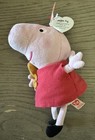 Ty Beanie Baby Peppa Pig Uk Excl  New Mwmts Plush Stuffed Animal Toy