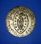 John Cooke Issued Imitation Zechino Gilt Bronze Spiel Gaming Counter -  33499447