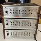 Lot Of Three  3  Dbx Ii Model 124 Noise Reduction System - Parts Or Repair Only