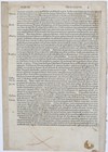1497 Incunabula Leaf Trinity Essentia Trinitatis Latin Folio Jerome