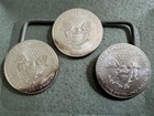 Lot Of 3 - 2014 American Silver Eagle 1 Oz  999 Fine Silver Coins One Dollar