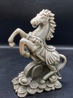 Vintage Chinese Bronze Feng Shui Zodiac Year Of The Horse Wealth Sculpture