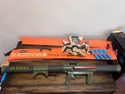 Vintage Remco Bazooka Rocket Gun Usmc Toy W  Box   All 4 Missiles 1967 Mib Rare