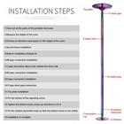 Portable Dance Pole Static Spinning 45mm Stripper Dancing Pole Fitness Exercise-