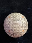 Vintage Antique Golf Ball Lot Of 12 Square Mesh