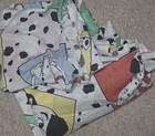 Vintage Disney 101 Dalmatians Twin Flat Sheet And Fitted Sheet 2 Piece Set
