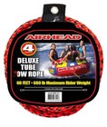 Airhead 60 Ft Uv Resistant Tow Rope For Towable Tubes  1-4 Riders Free Shipping