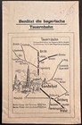 Germany  374 On Cover Of Map Promoting Travel From Berlin To Triest Thru Lands d