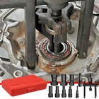 10pc Blind Hole Inner Bearing Puller Set Remover Slide Tool Internal Kit 8-25mm