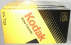 Vintage Vhs Tape Lot Of 8 Used Tapes Kodak Model T-120 With Cases
