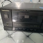 Technics Stereo Double Cassette Deck Rs-t11 Tested Works