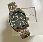 Seiko 5 Men s Black Watch - Snk381 Automatic Day-date 37mm Stainless Steel 30m