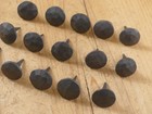 15 Clavos Nails Hand Forged Primitive Medieval Door Shutters 1  Hammered Black