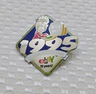 2005 Ebay Live San Jose 10th Anniversary Pins 1995-2005 Complete Set Of 11 New