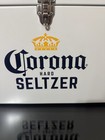 Corona Hard Seltzer Metal Beer Cooler - Handles  Hinged   Latch-nice Condition