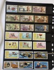 Lot Of New And Used Stamps From All Over The World Mostly  Are Off Paper 