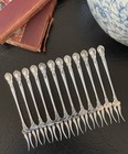 Set 12 Superb Gorham Chantilly Sterling Silver Pickle Olive Forks American 5 85   