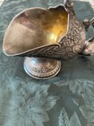Vintage 1940 s Silver Plated Sugar Scuttle Bowl With Mini Scoop Ep Zinc Alloy