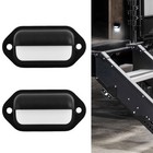2pcs 12v Led Courtesy Light Cabin Deck Step Lamp Marine Boat Waterproof
