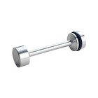 Ls Engine Billet Aluminum Galley Plug Fits Gm Gen Oil Diverter Barbell Silver