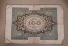 1920 Germany 100 Mark Note