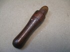 Antique White Fiddle Head Treadle Sewing Machine Tilt Stop Wood Spool Dowel
