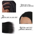 14  Natural Black Human Hair Mannequin Head Cosmetology Training With Clamp