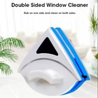 Dual Sided Magnetic Glass Cleaner High Rise Window Wiper With Automatic Drainage