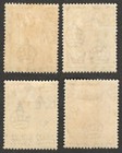 Swaziland Kgvi 1938 Perf 13 5 X 13 4v Mh
