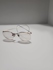 1930s Vintage Octagonal Wire Spectacle Eyeglasses W  Case 12k Gold Filled 