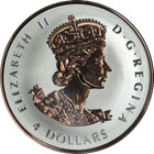 2016 Canada 1 2 Ounce Silver  4 Reverse Proof Maple Leaf Longest Reign - Caps   